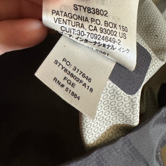 Patagonia Torrentshell 3L H2no Jacket Men's Size Medium Grey - Picture 6 of 9